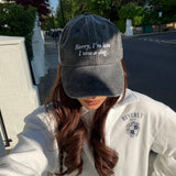 Cap- Sorry I’m late..