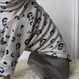 Leopard Layered Fleece