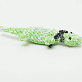 Lizzie Lizard Rope Dog Toy