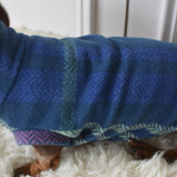 Navy Multi Plaid Fleece