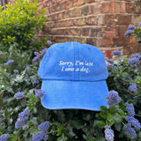 Cap- Sorry I’m late..