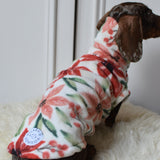 Poinsettia Luxe Fleece