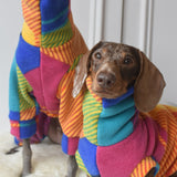 Autumn Harlequin Plaid Fleece