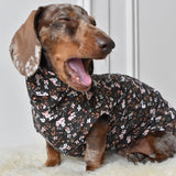 Chocolate Floral Jersey