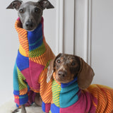 Autumn Harlequin Plaid Fleece