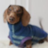 Navy Multi Plaid Fleece