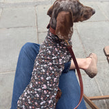 Chocolate Floral Jersey