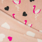 Pink Flamingo Super Soft Fleece