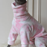 Pink Tie Dye Fleece