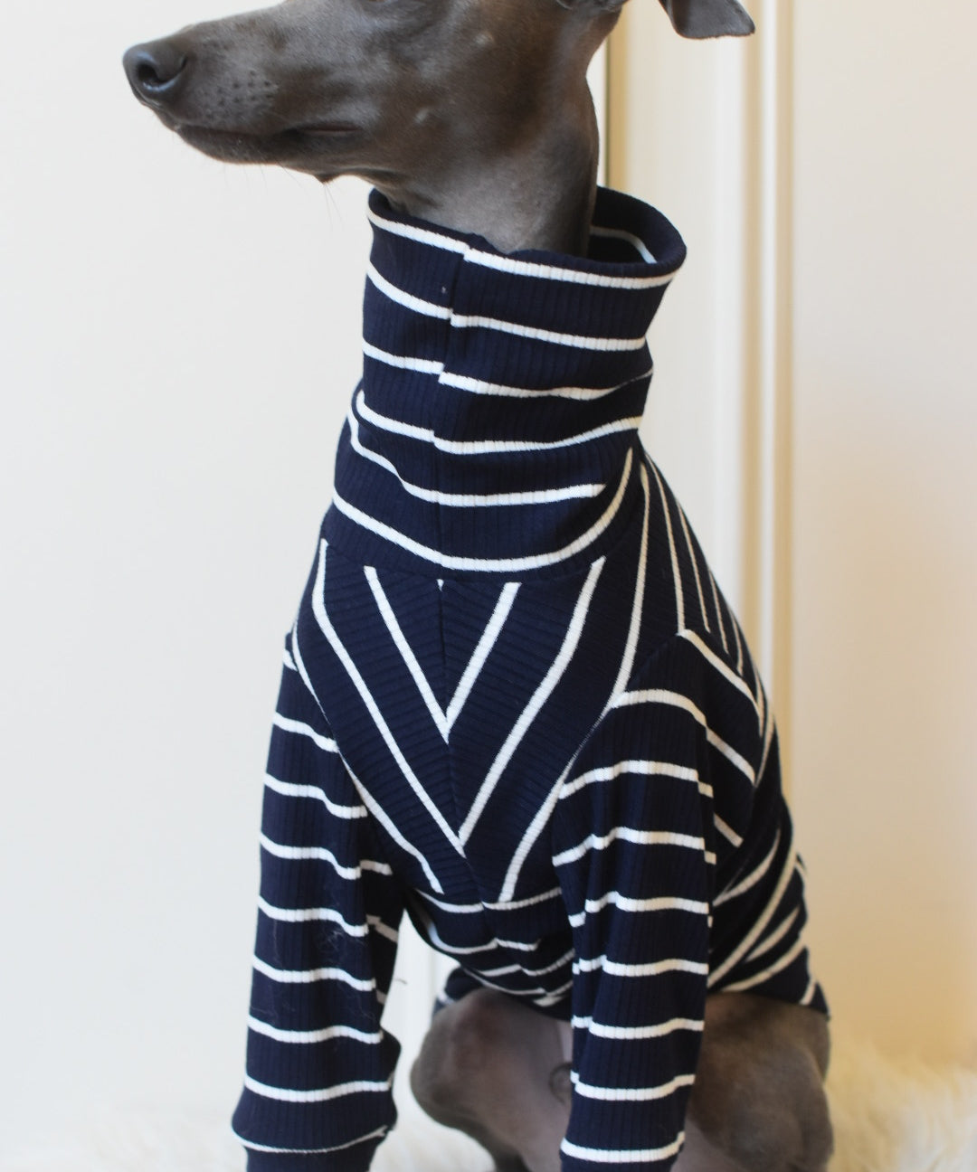 Oh La La Navy Stripe Jersey