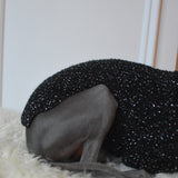 Black Sparkle Knitted Jumper