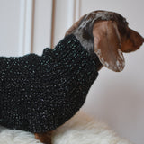 Black Sparkle Knitted Jumper