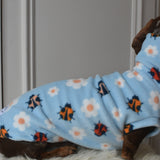 Ladybug Blue Fleece