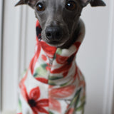 Poinsettia Luxe Fleece