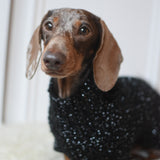 Black Sparkle Knitted Jumper