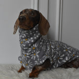 Grey Daisy Fleece