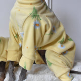 Spring Yellow Daisy Fleece