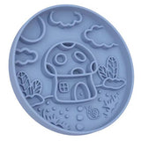 Slow Feeder Mushroom Cottage Dusty Blue