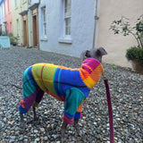 Autumn Harlequin Plaid Fleece