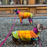 Autumn Harlequin Plaid Fleece