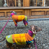 Autumn Harlequin Plaid Fleece