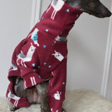 Wine Llama Fleece