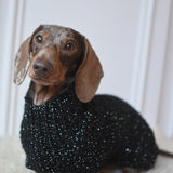 Black Sparkle Knitted Jumper