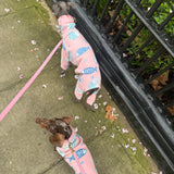 Dishy Fishy Pink Fleece