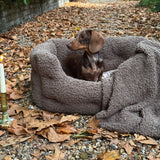 Pin Tuck Sherpa Bed