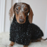 Black Sparkle Knitted Jumper