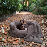 Pin Tuck Sherpa Bed