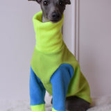 Fluro Rainbow Fleece