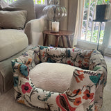Pin Tuck Sherpa Bed