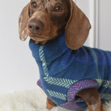 Navy Plaid Fleece