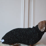 Black Sparkle Knitted Jumper