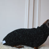 Black Sparkle Knitted Jumper