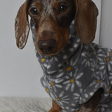 Grey Daisy Fleece