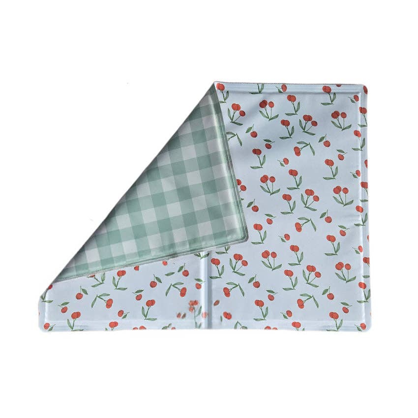 PRE ORDER Cherry Gingham Cooling Mat for Dogs