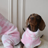 Pink Tie Dye Fleece