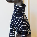 Oh La La Navy Stripe Jersey