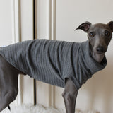 Jersey Grey Ribbed