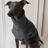 Jersey Grey Ribbed